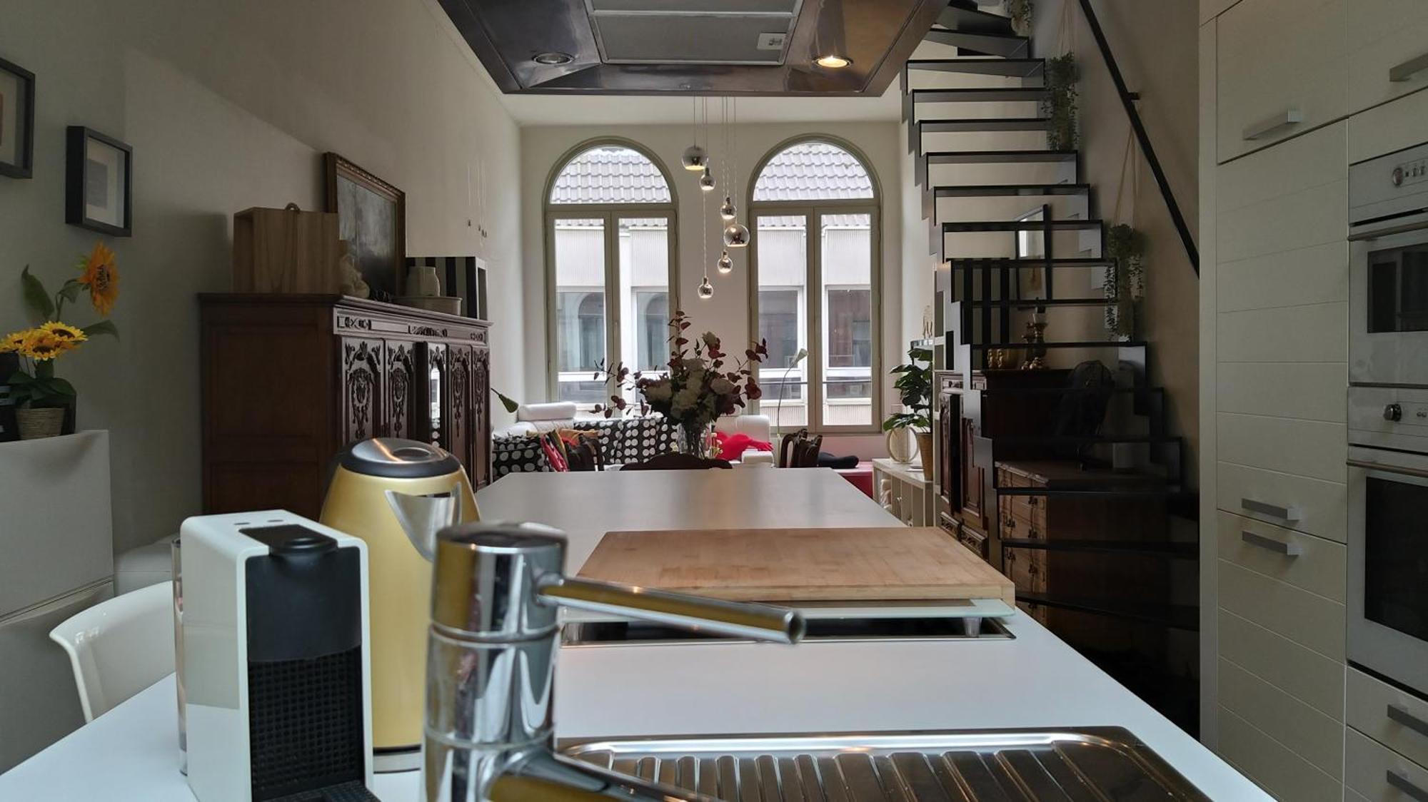 Апартаменты Wellness Loft With Sauna, Jacuzzi, Roof Terrace & Amazing View Антверпен Экстерьер фото