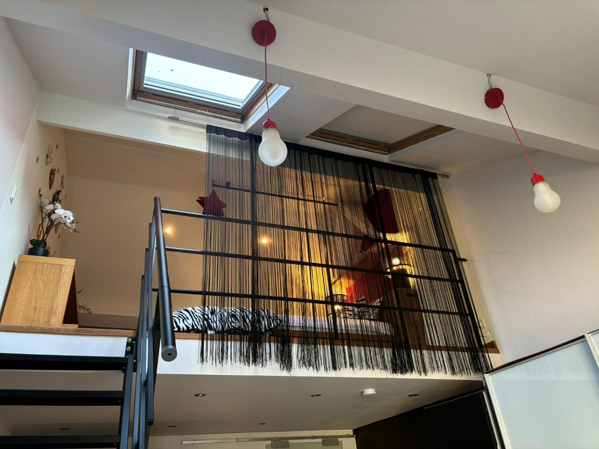 Апартаменты Wellness Loft With Sauna, Jacuzzi, Roof Terrace & Amazing View Антверпен Экстерьер фото